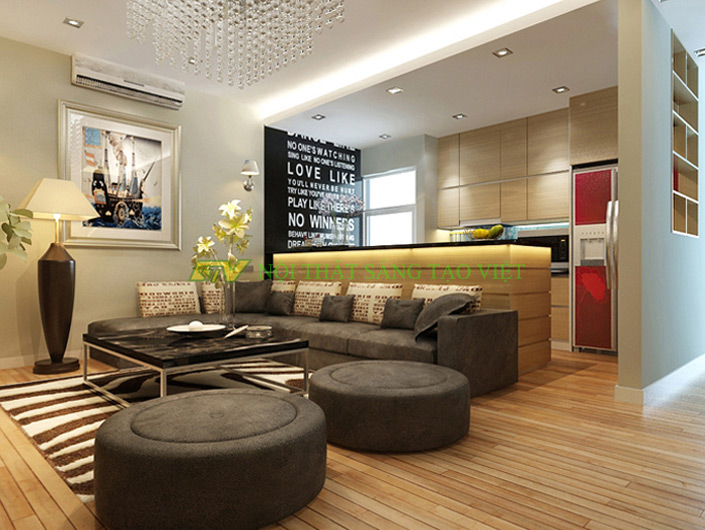 Thiết kế nội thất chung cư Times City nhà Chú Minh